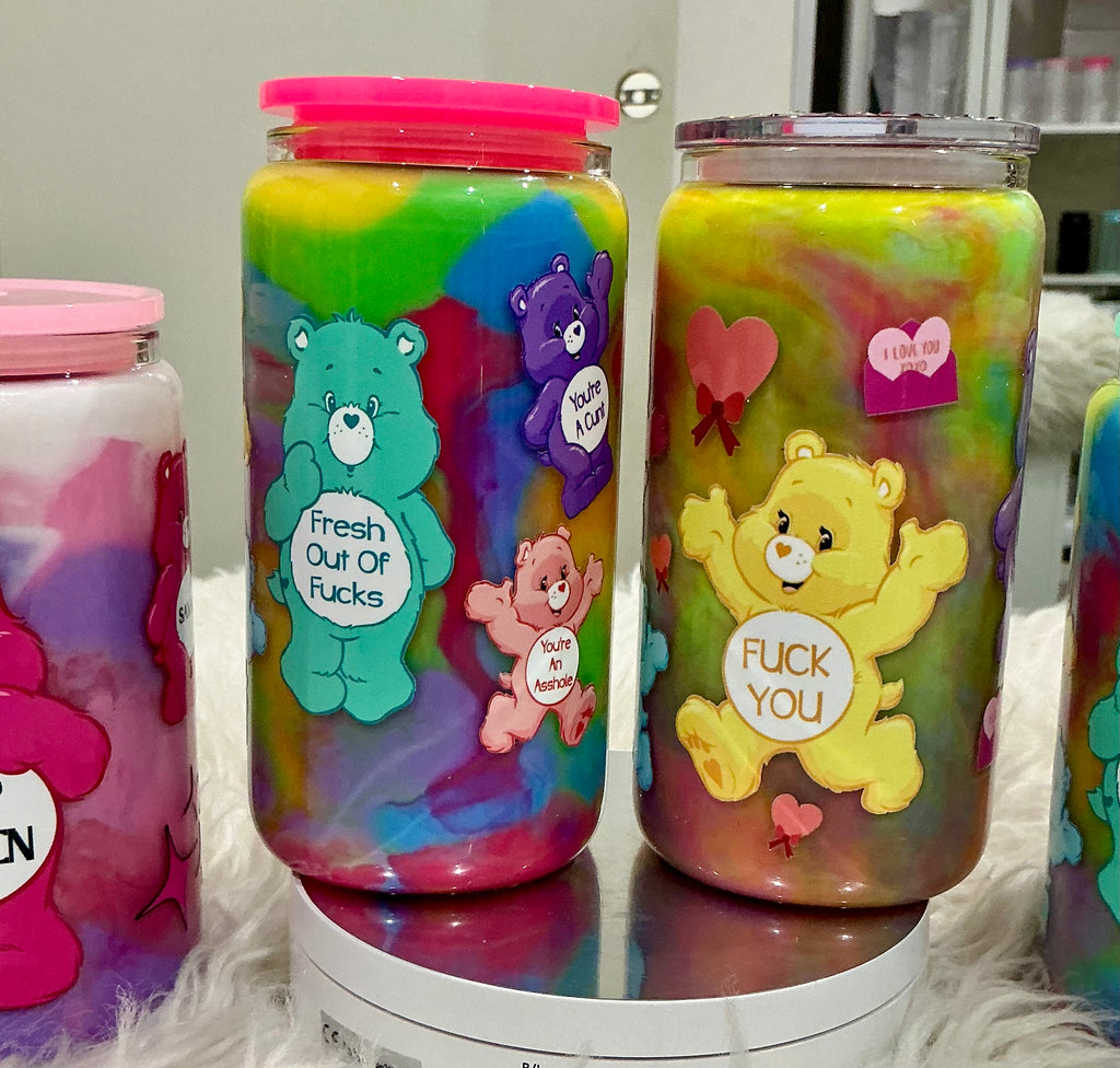 Swear bears swirly cup