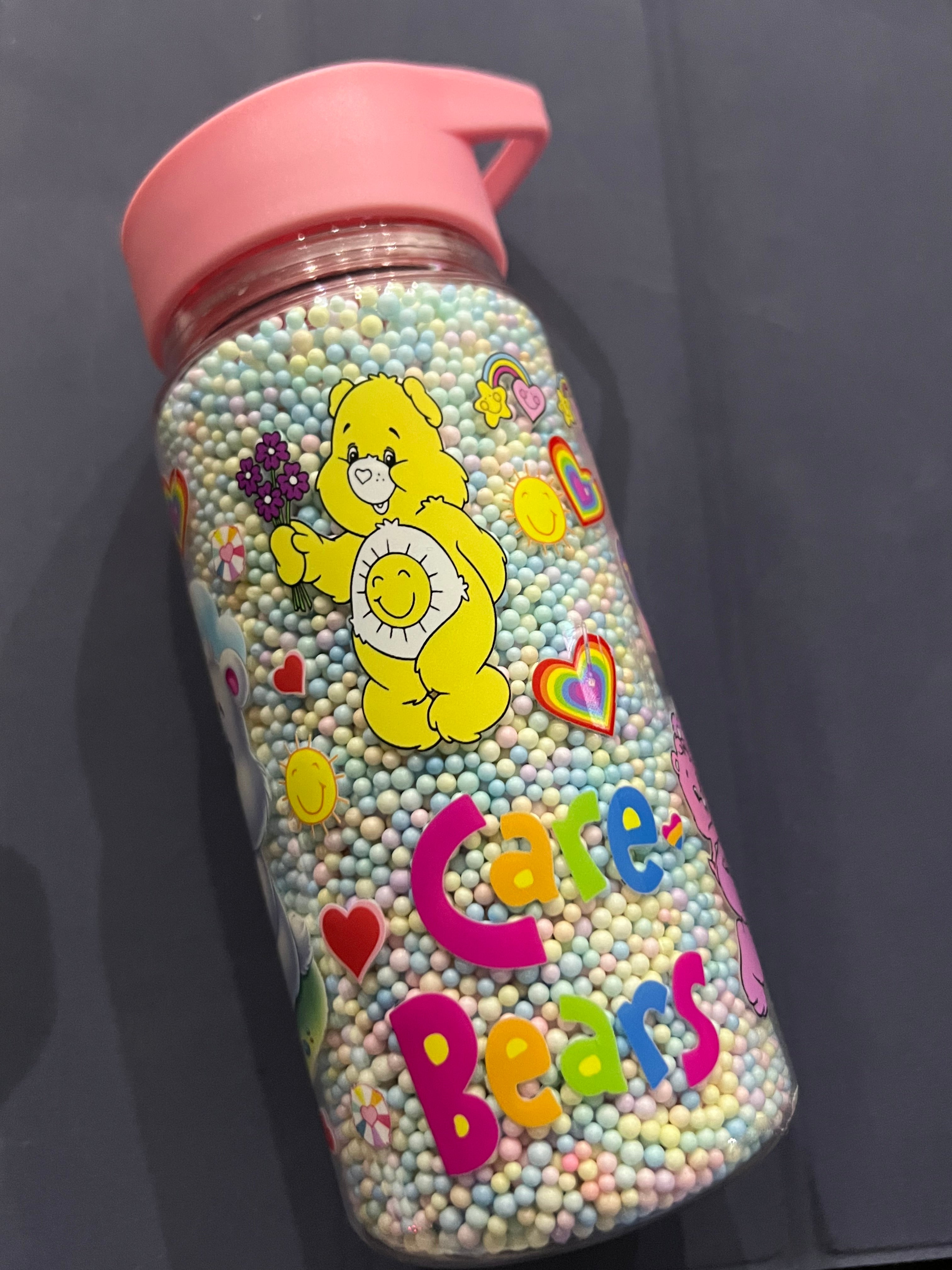 Care Bears foam bead kids bottle