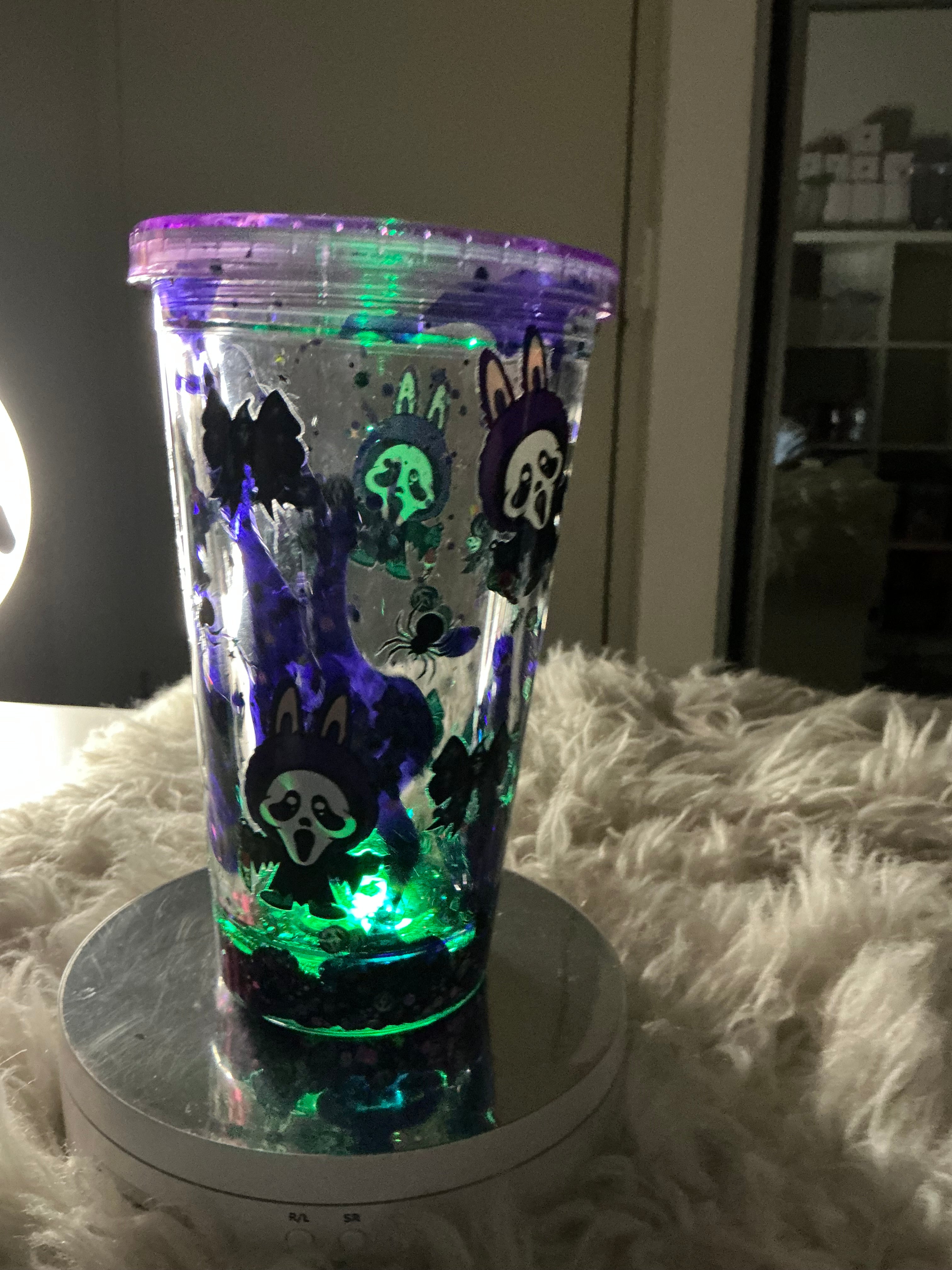 ‘Halloween light cups