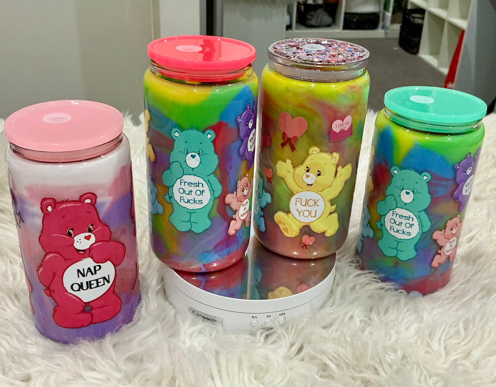 Swear bears swirly cup