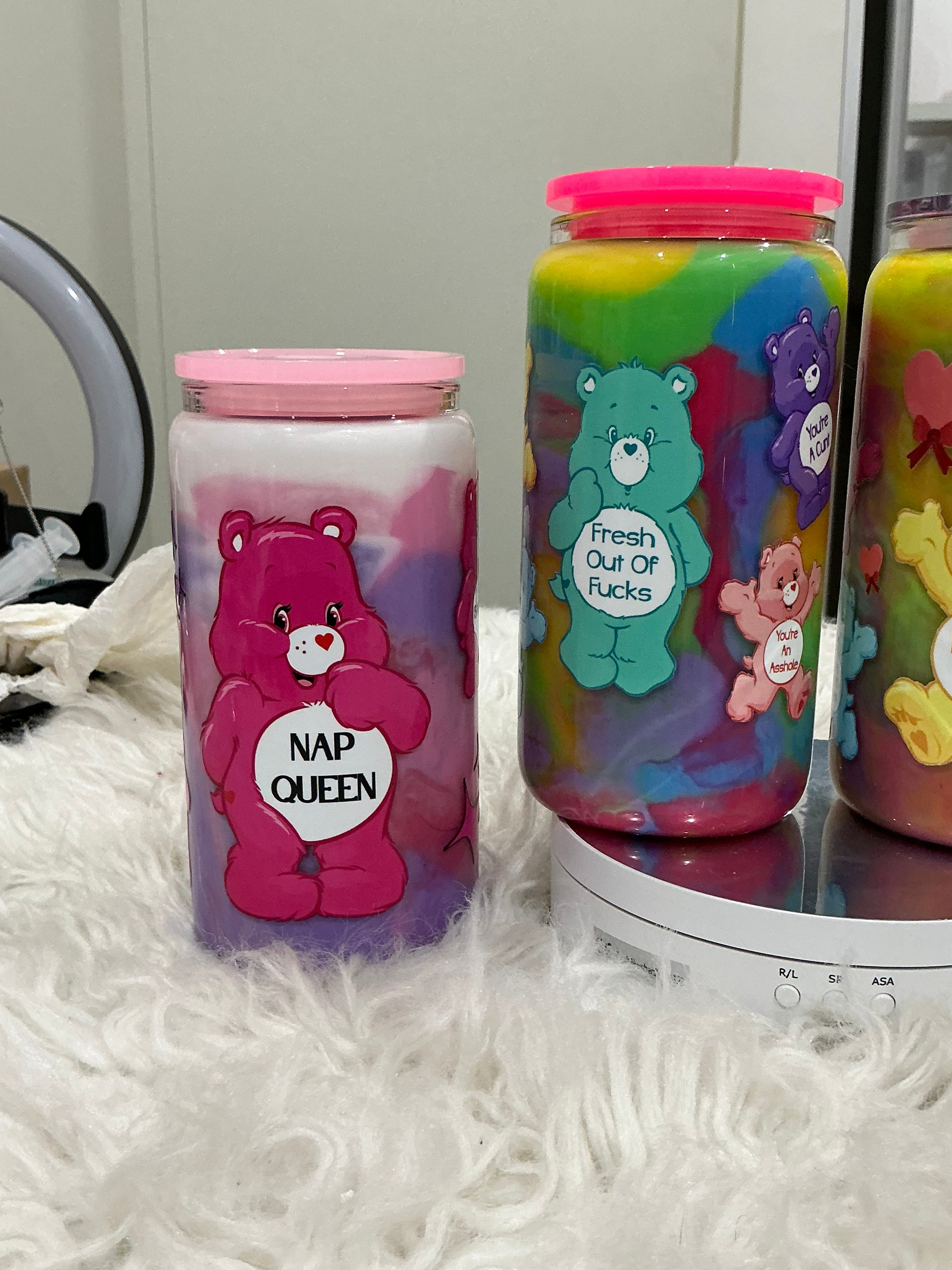 Swear bears swirly cup