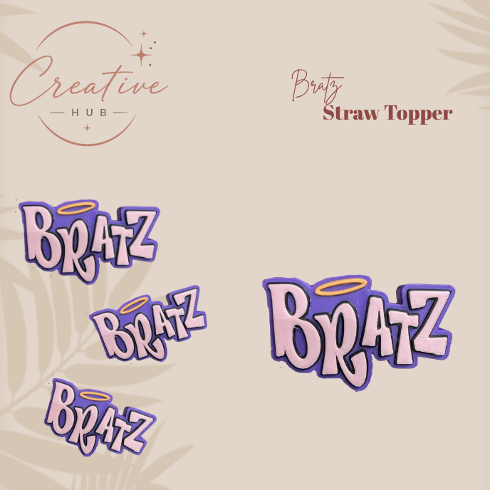 Bratz straw topper