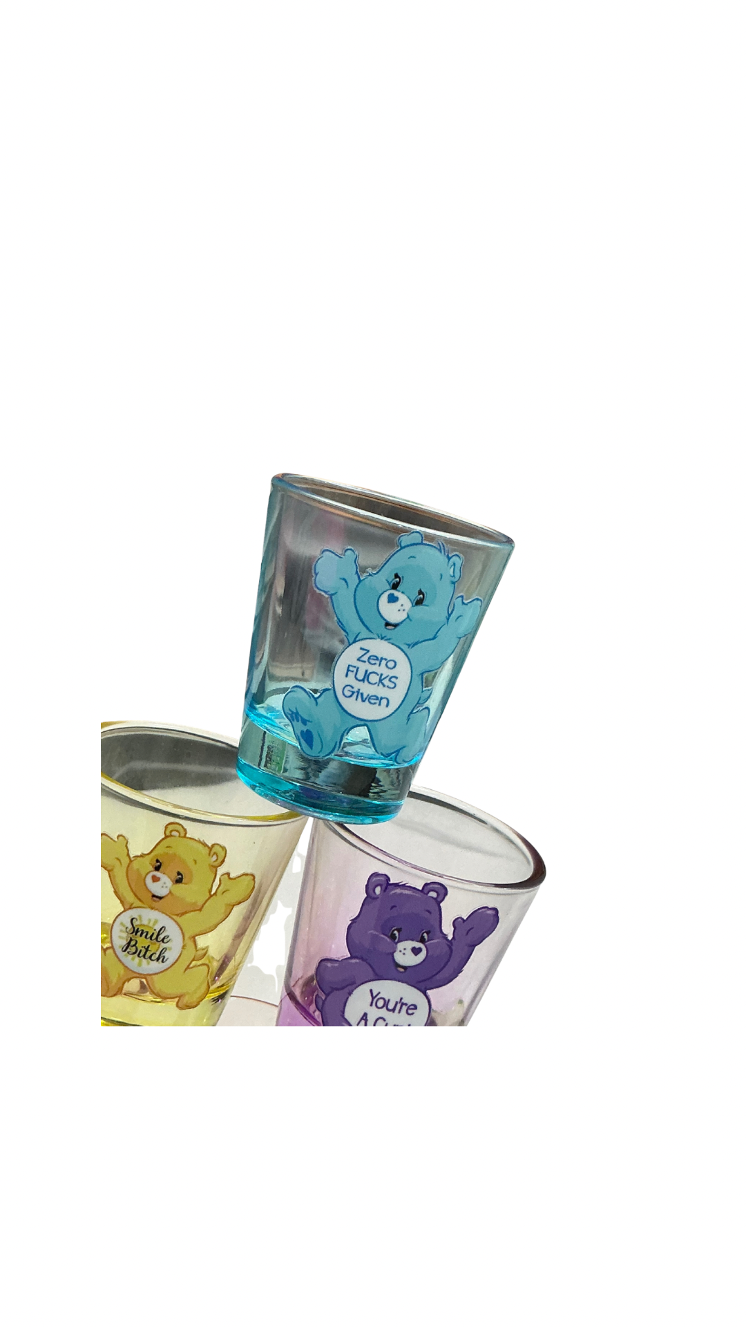 SwearBears shot glass collection