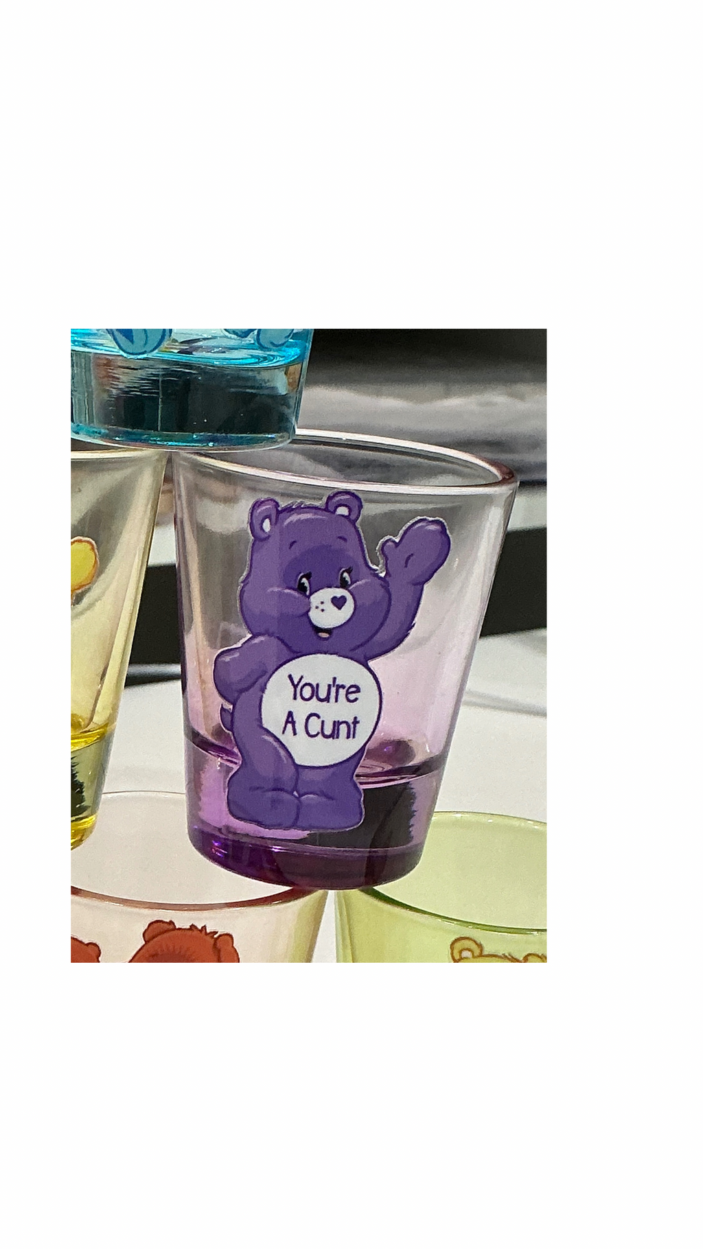 SwearBears shot glass collection