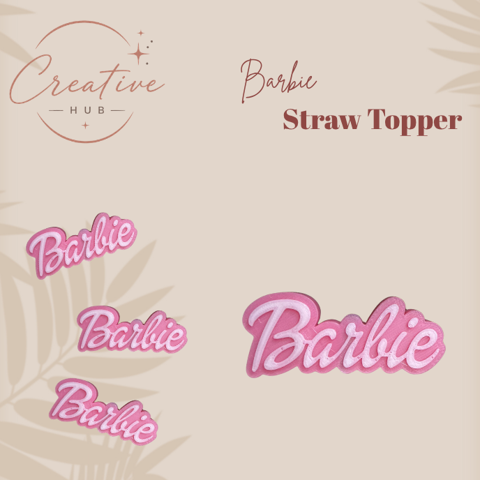 Barbie Straw topper