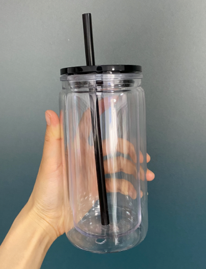 160z Acrylic Snowglobe Tumblers