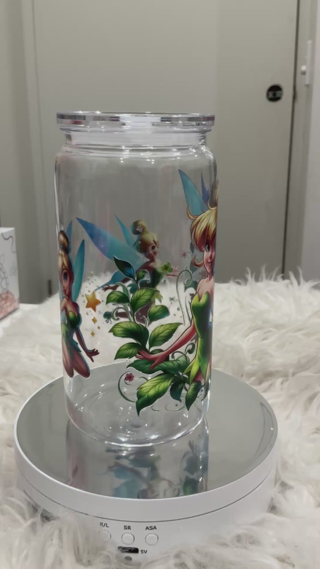 Single wall tinker bell tumbler