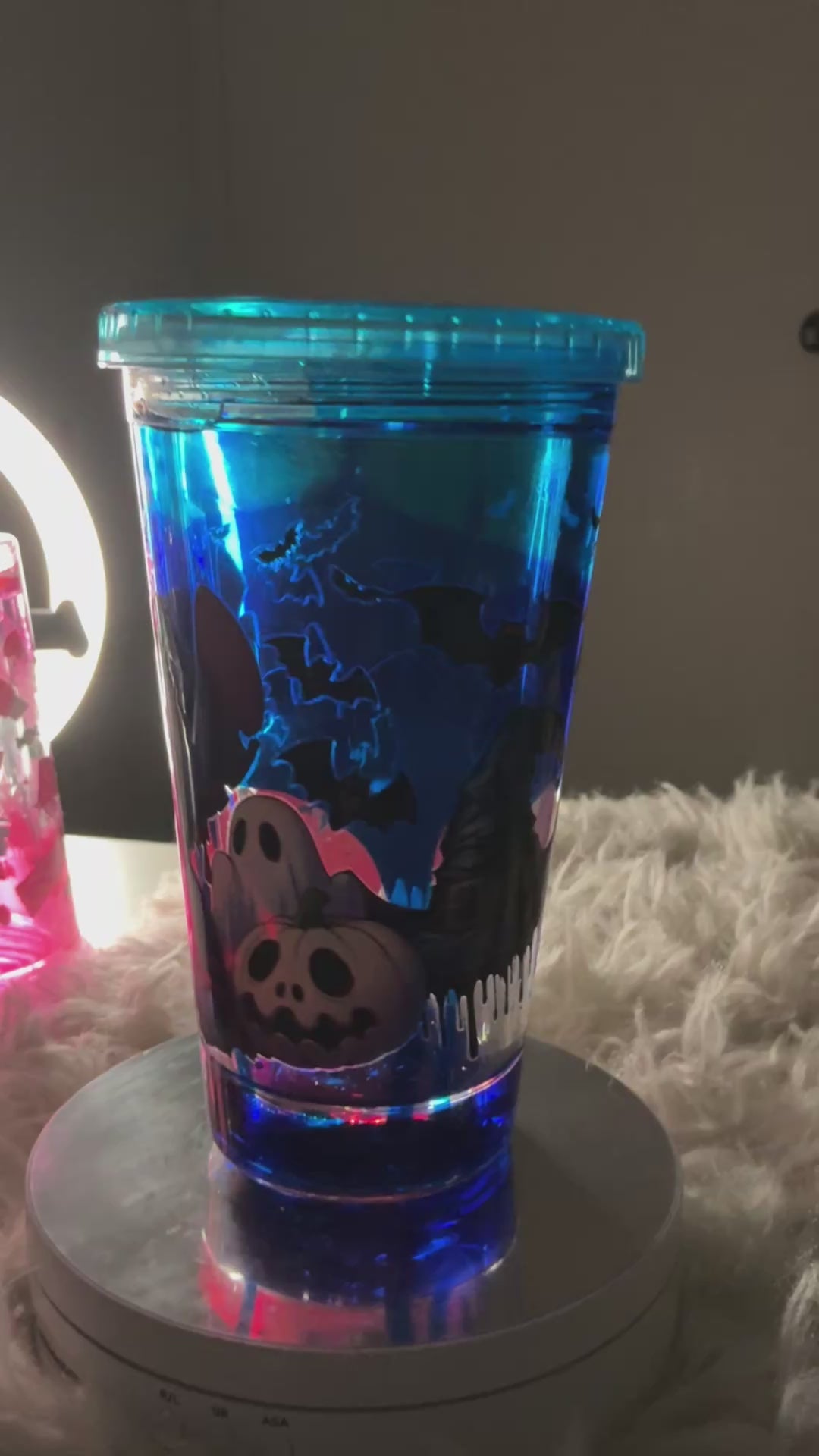 ‘Halloween light cups