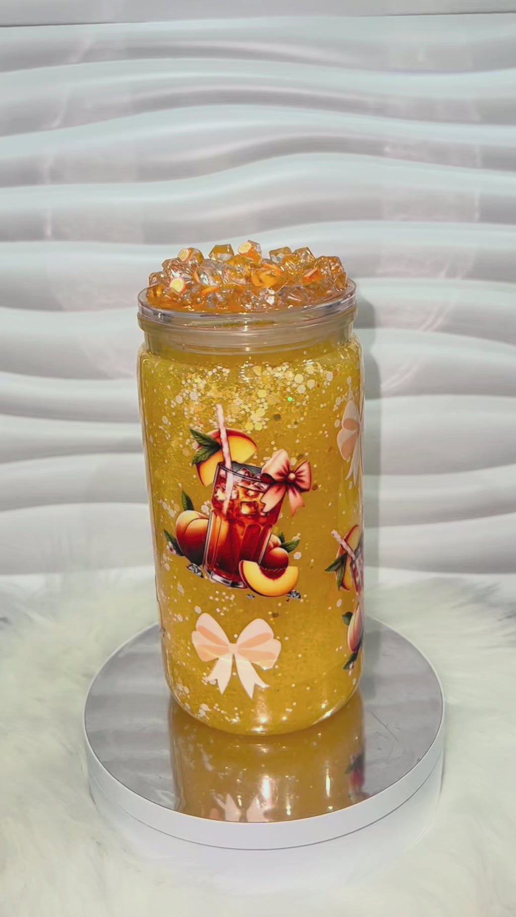 Slushie effect 16oz tumbler